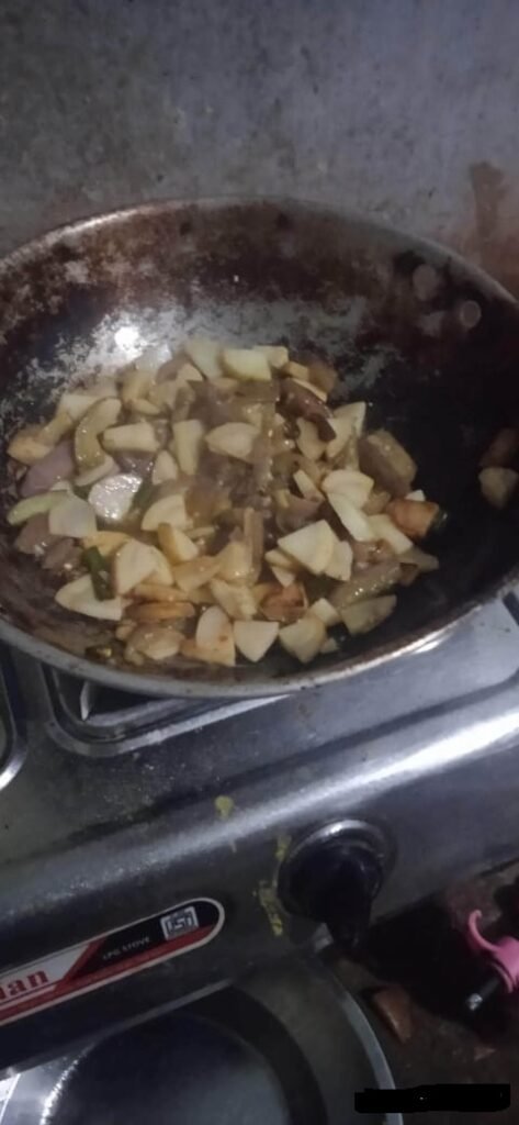 potato brinjal recipe