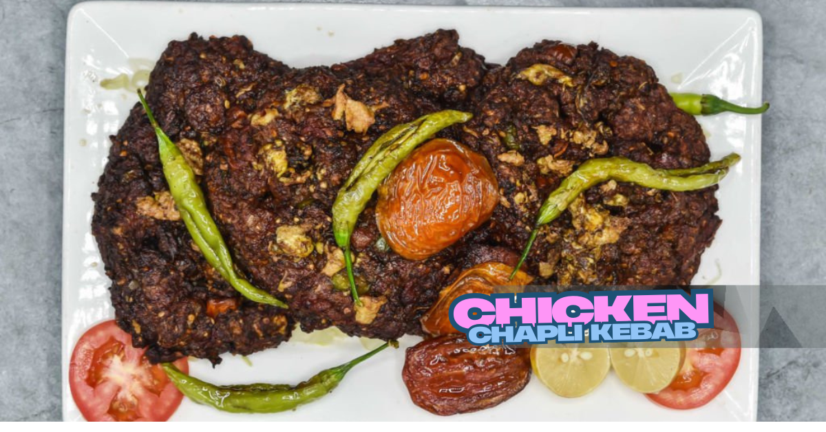 chicken chapli kebab