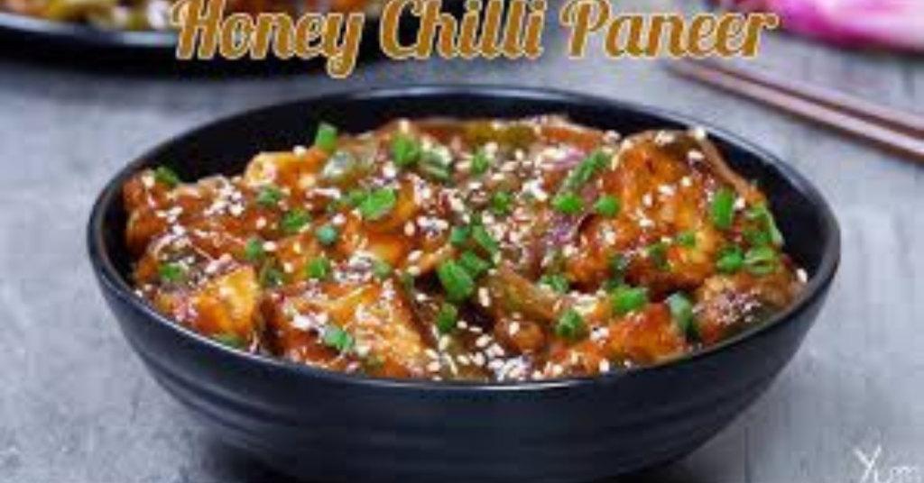 Hot honey chili paneer recipe